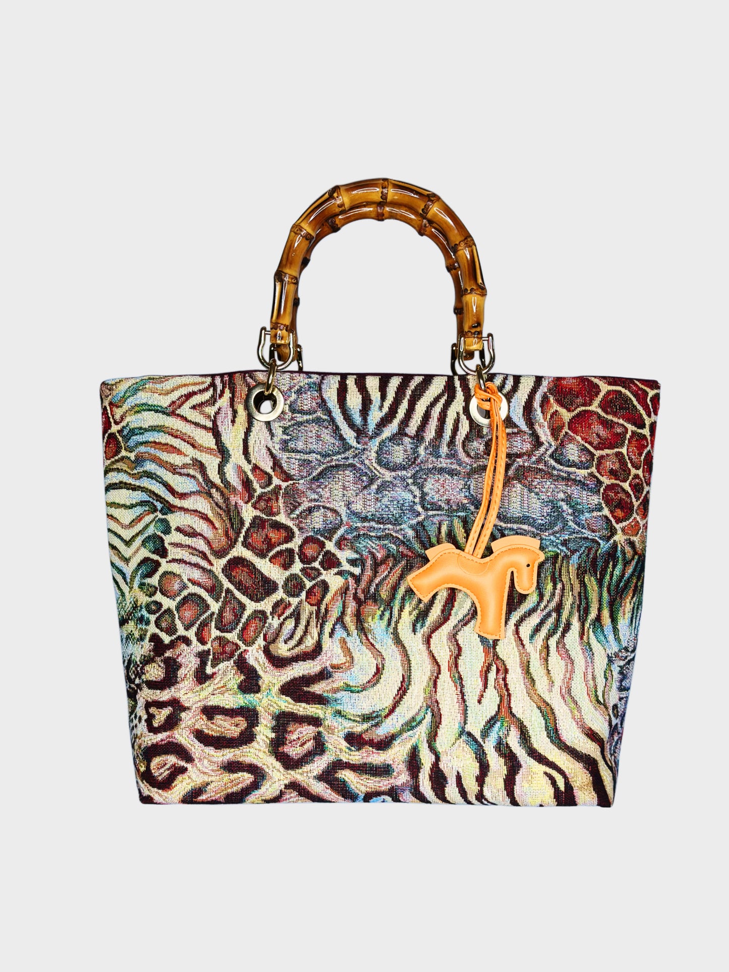 Picnic Bag Jacquard Animalier Multicolor