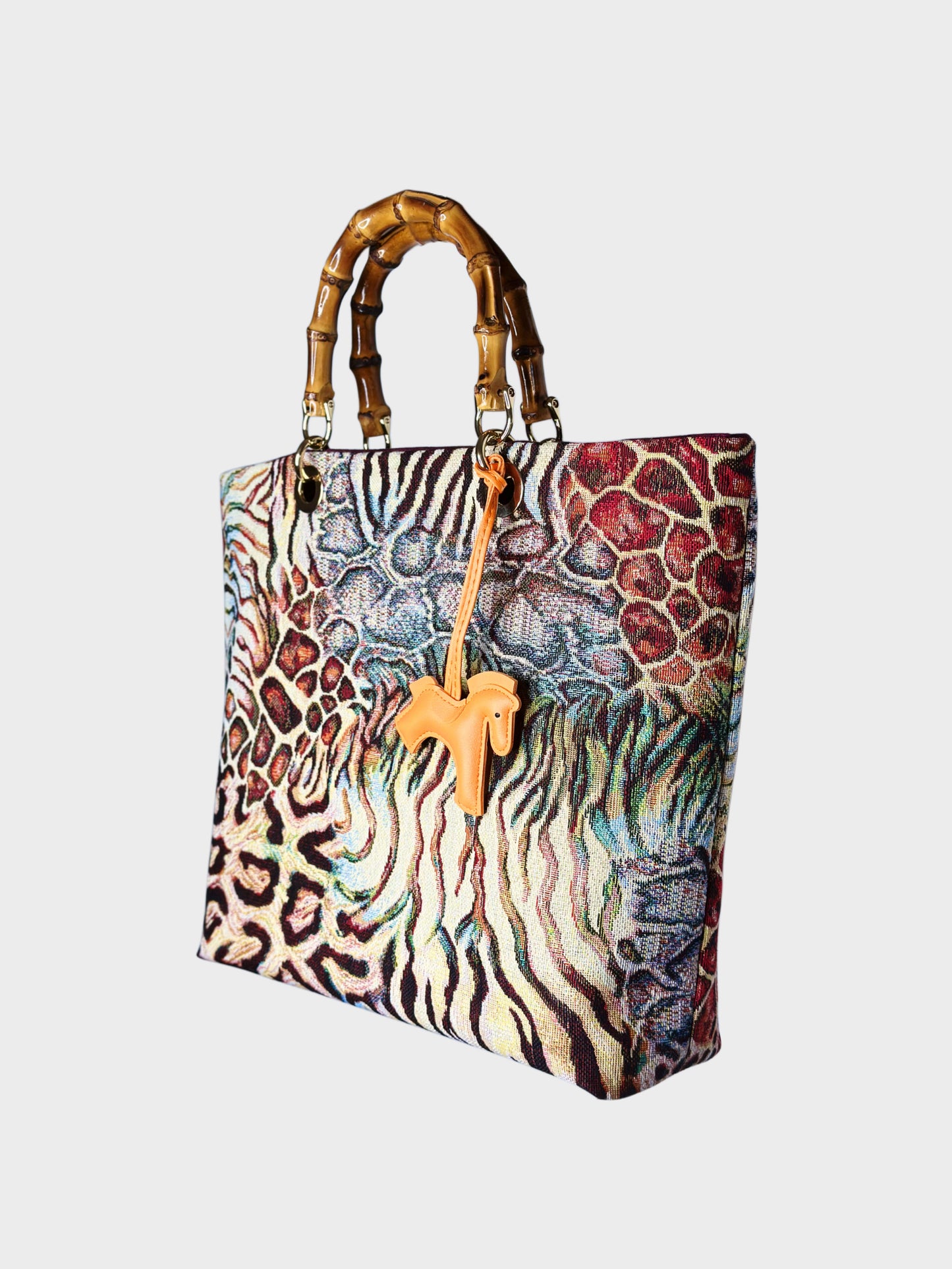 Picnic Bag Jacquard Animalier Multicolor
