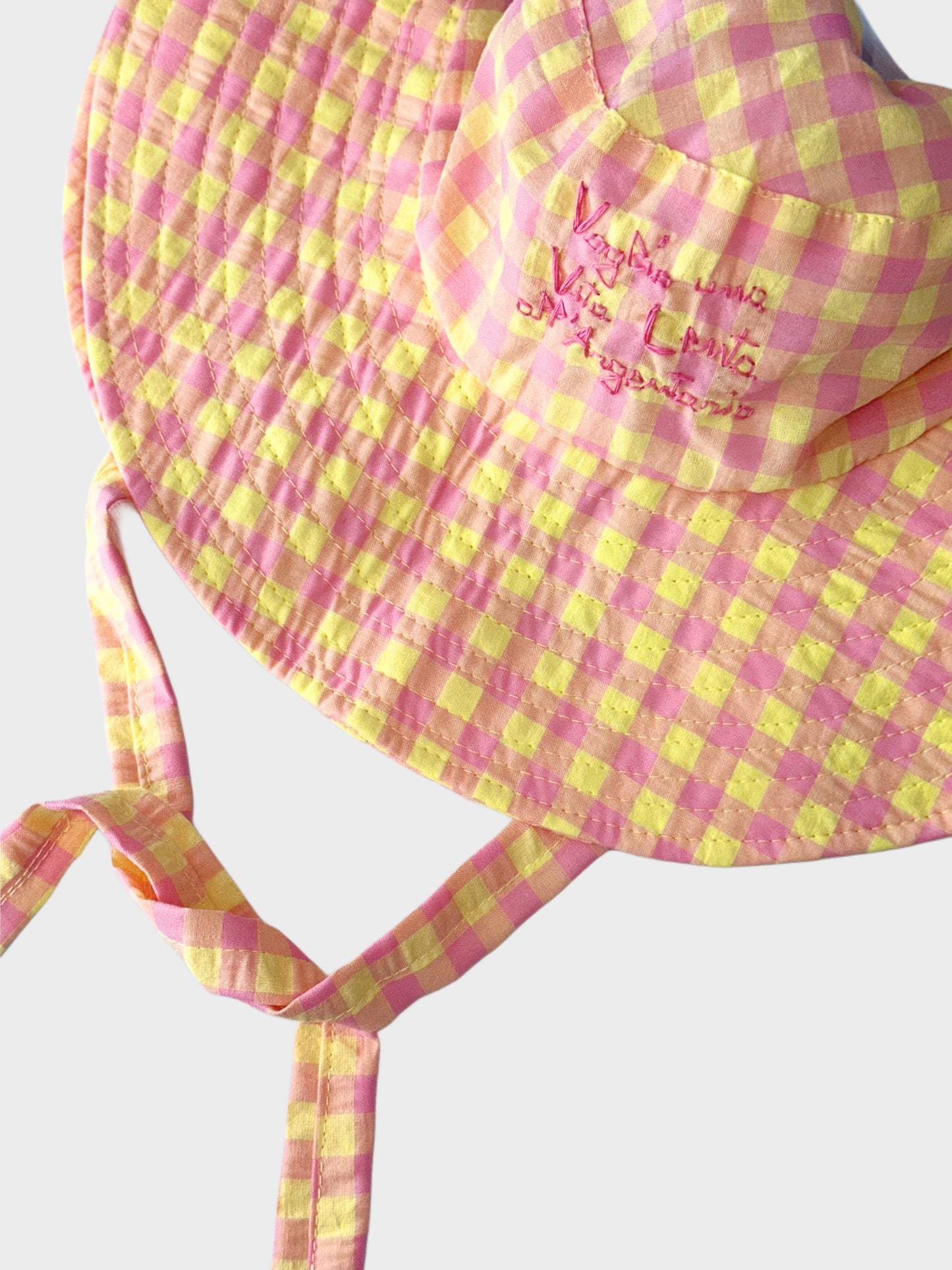 Sanpei Hat Yellow Pink