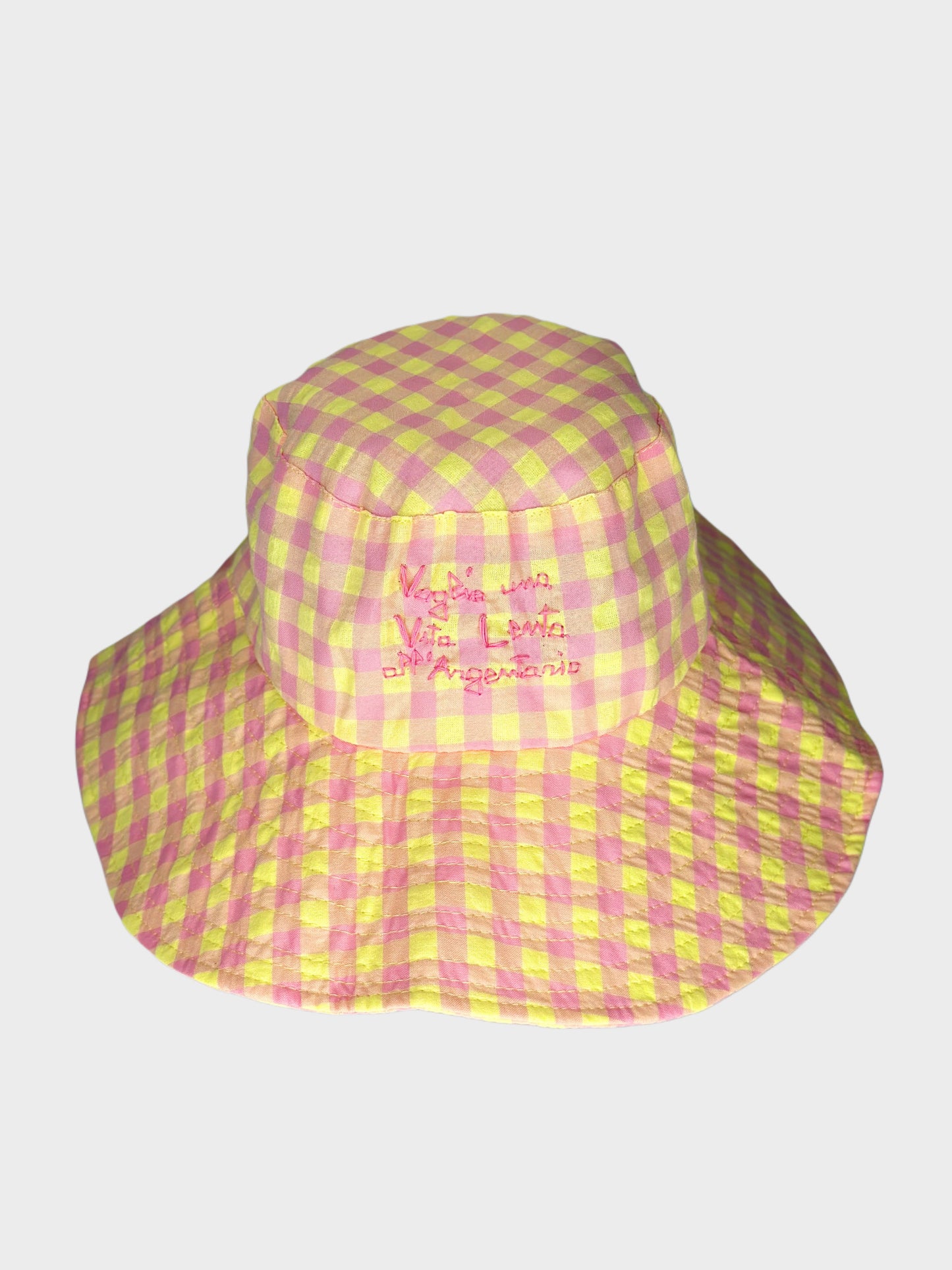 Sanpei Hat Yellow Pink
