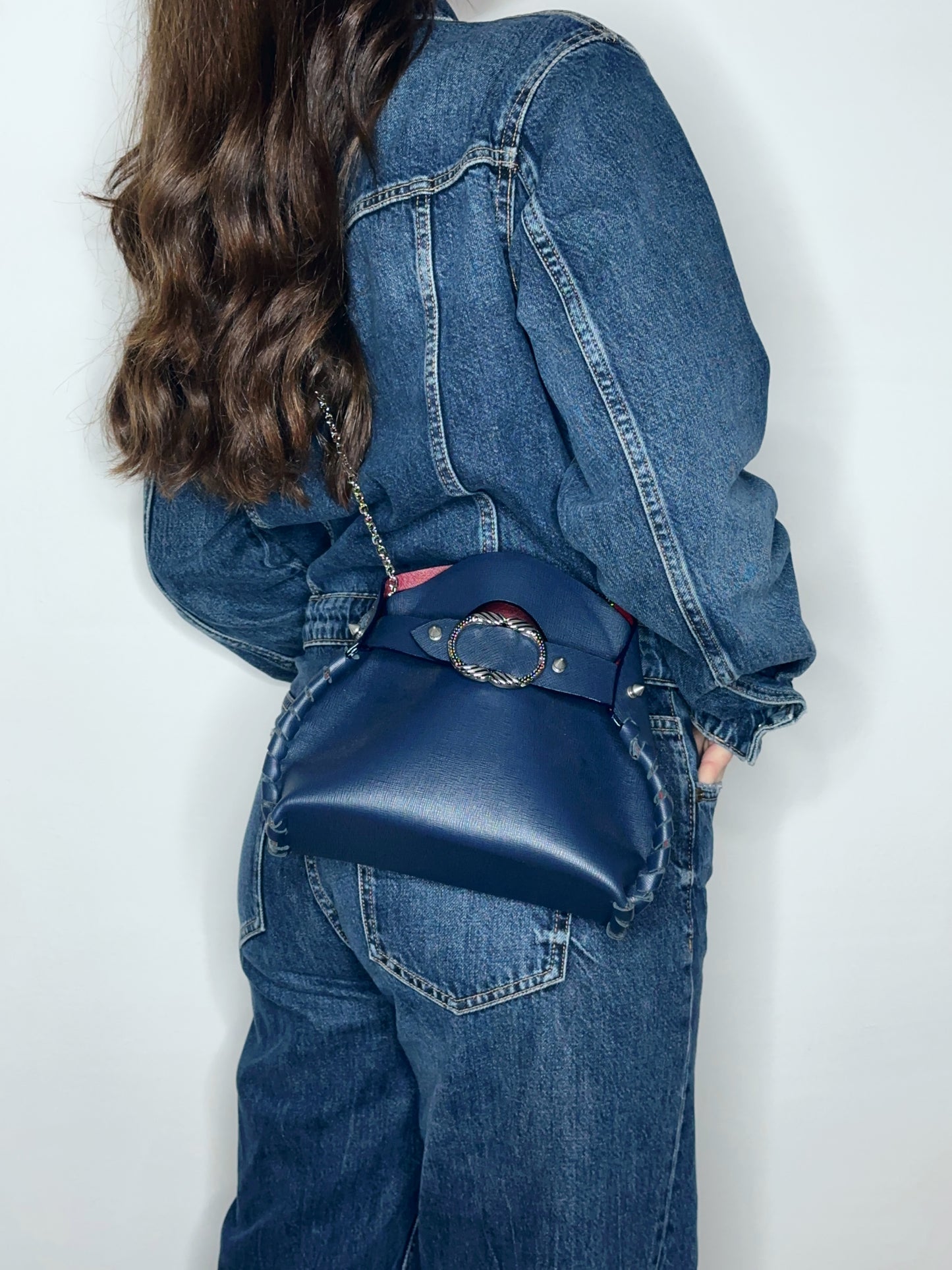 Mini Madeleine Bag Midnight Blue