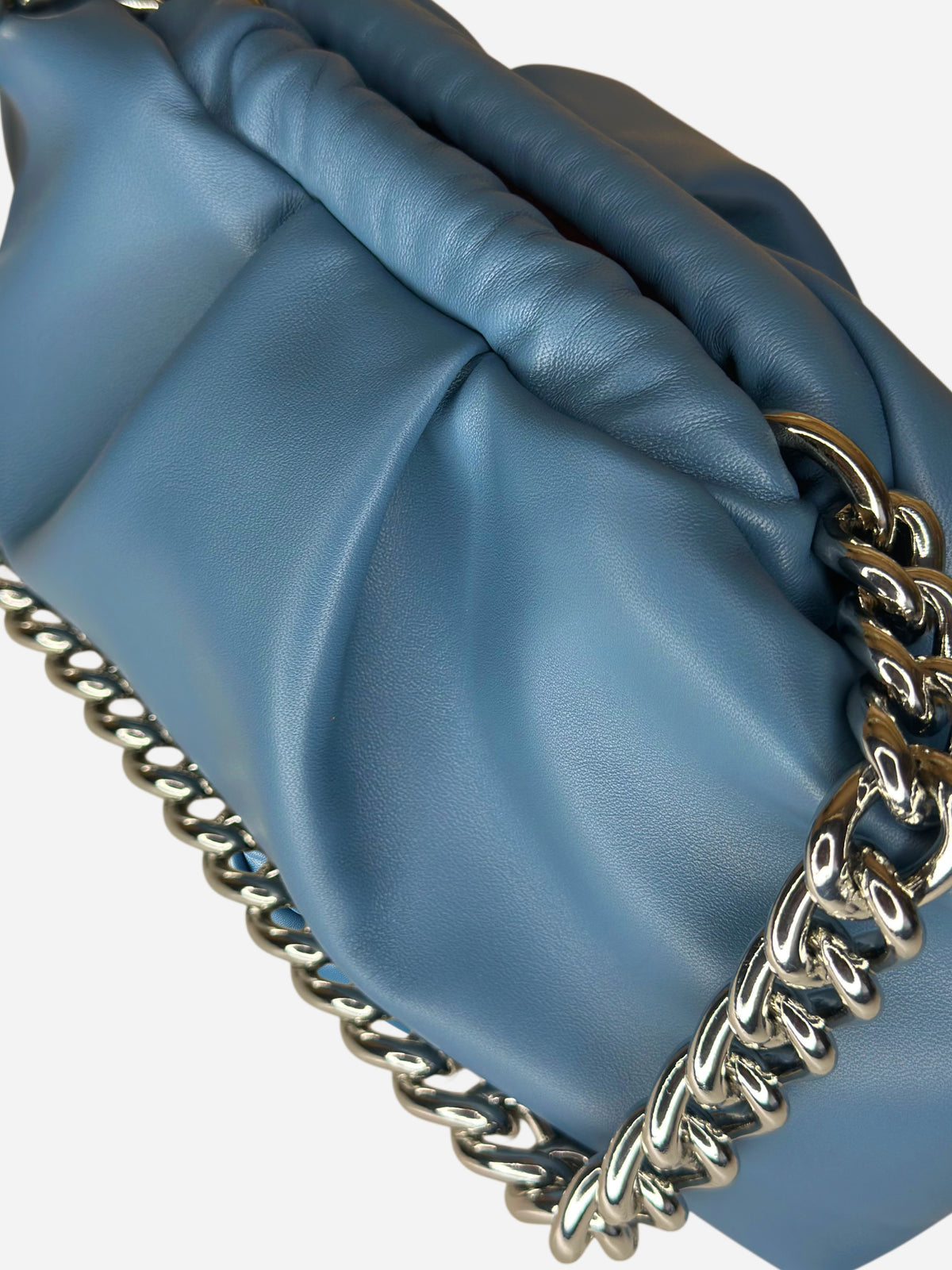 Mini Puffy Bag Azzurro Polvere