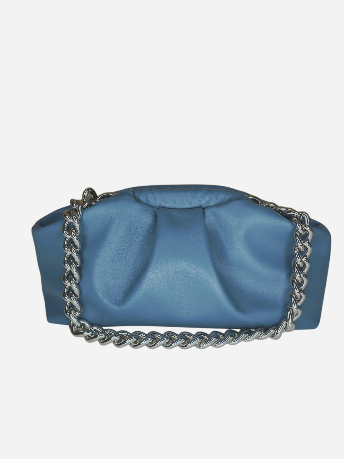 Mini Puffy Bag Azzurro Polvere