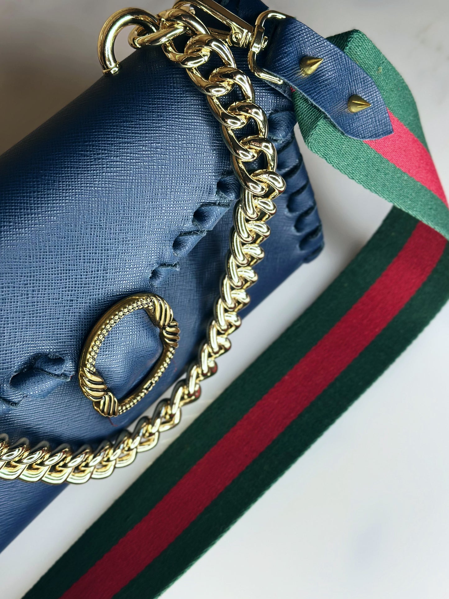 Mini Shoulder Bag Blue