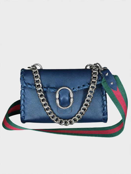 Mini Shoulder Bag Blue