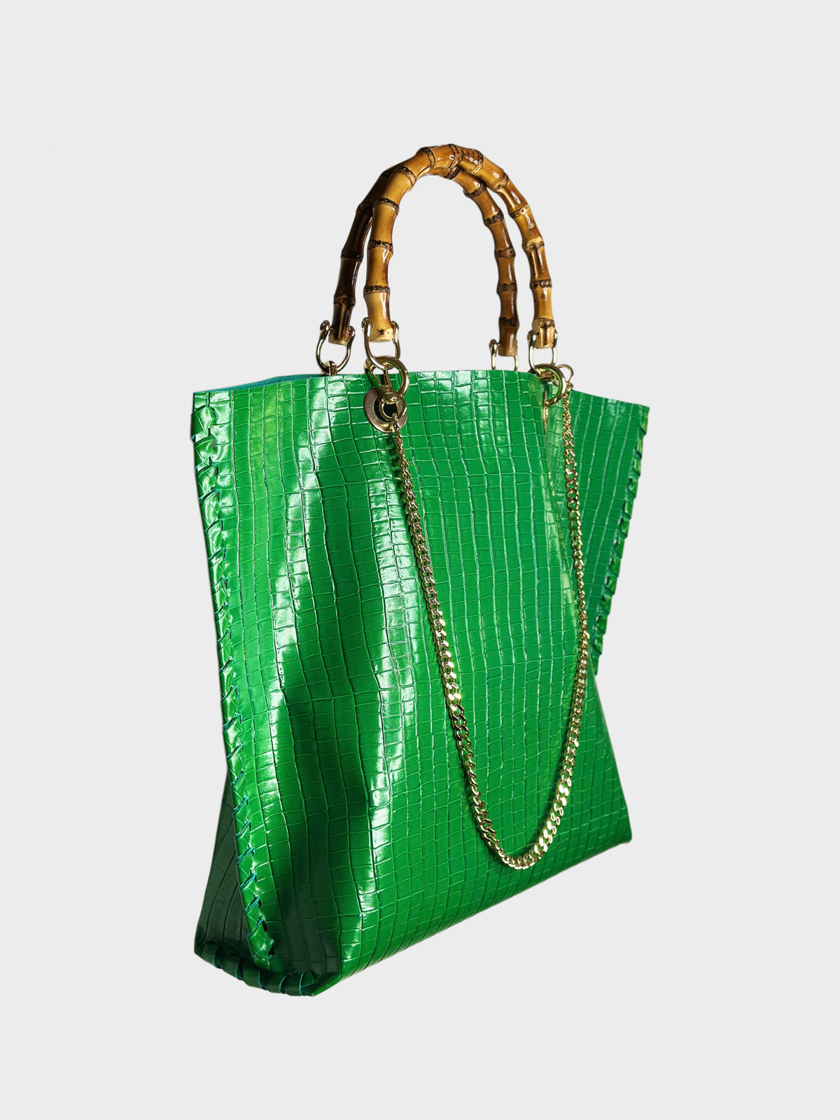 Picnic Bag Croco Green