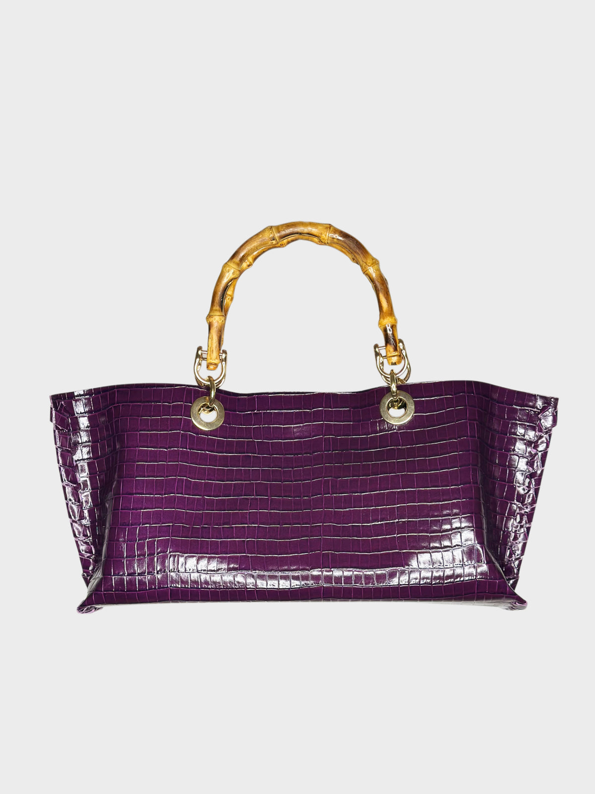 Mini Picnic Bag Croco Purple
