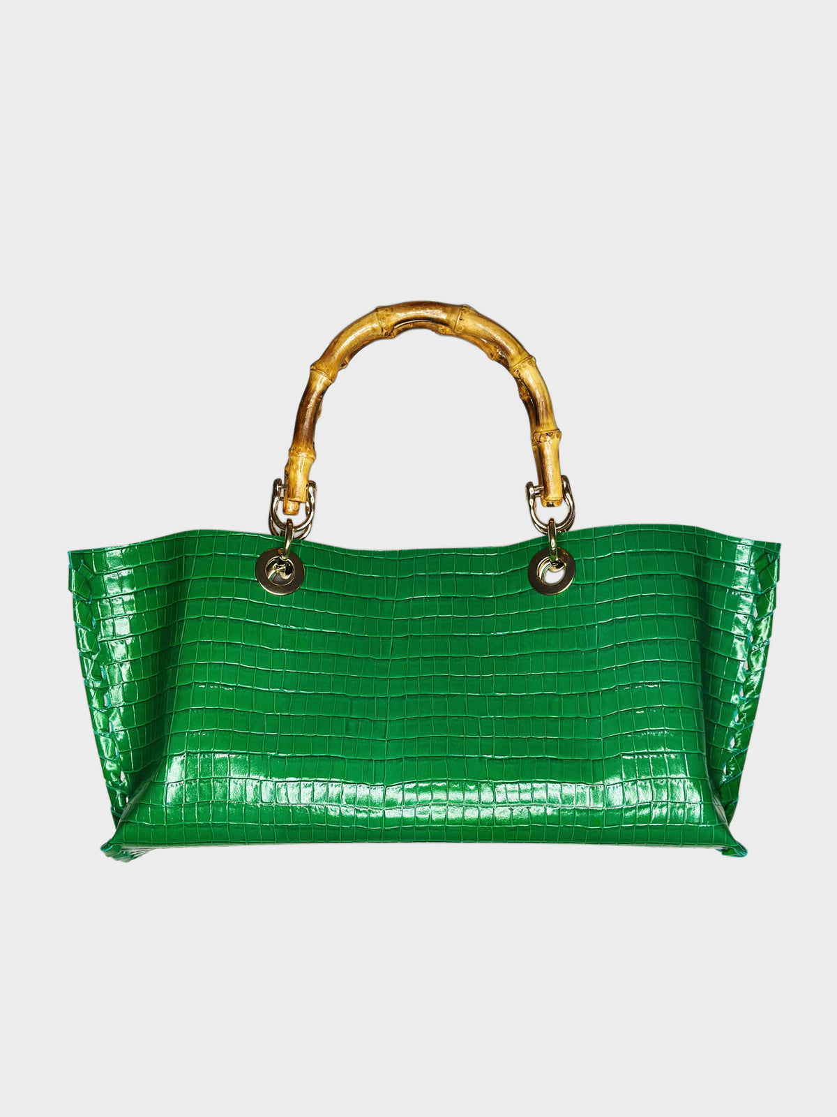 Mini Picnic Bag Croco Green