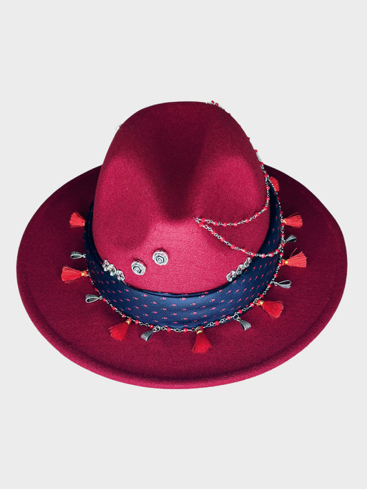 Fedora Hat Cherry