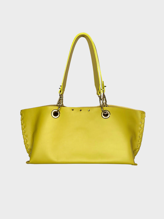 Borsa Mini Picnic Lime in pelle Ruj Heritage