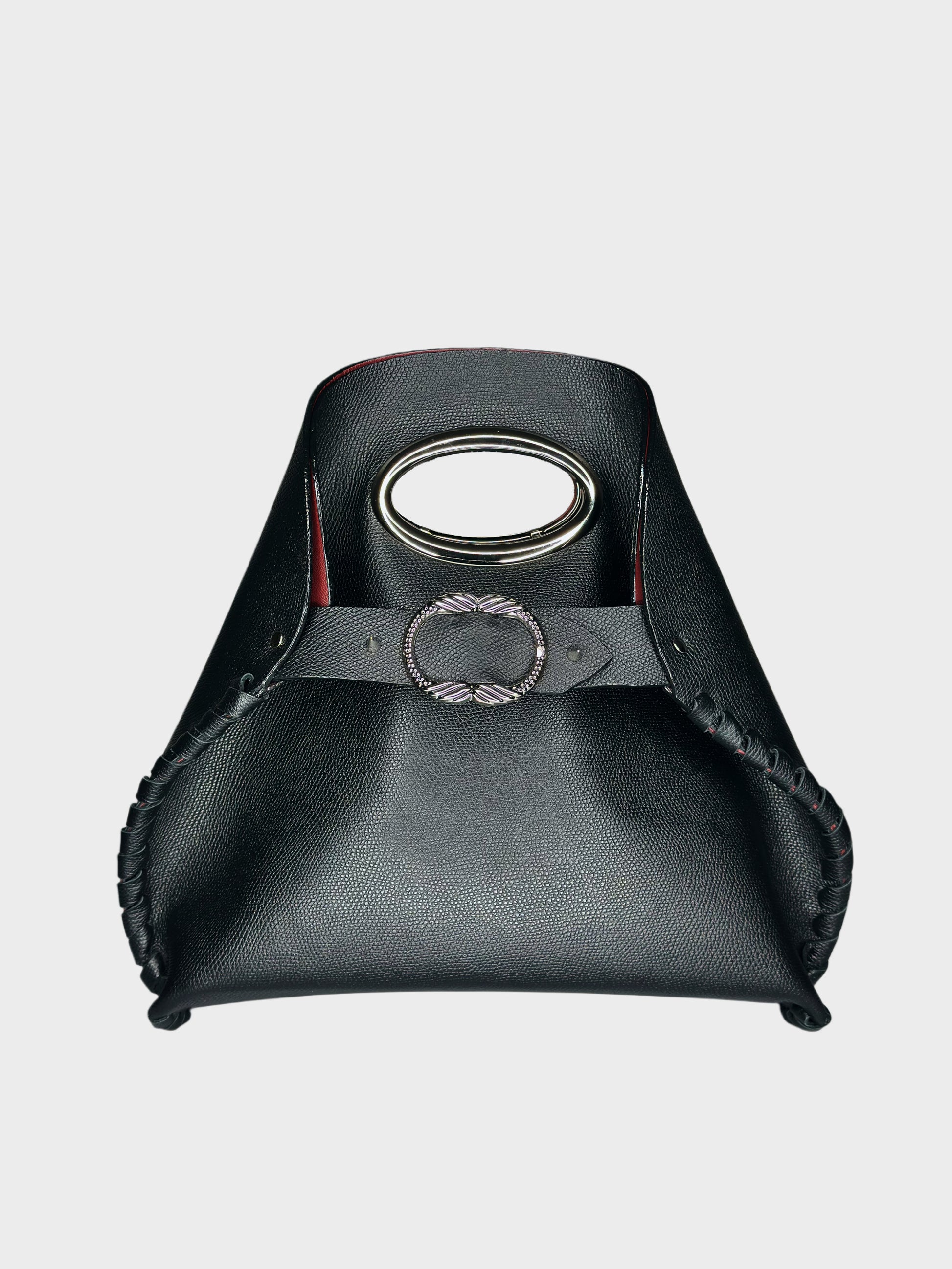 Borsa Madeleine nera in pelle Ruj Heritage