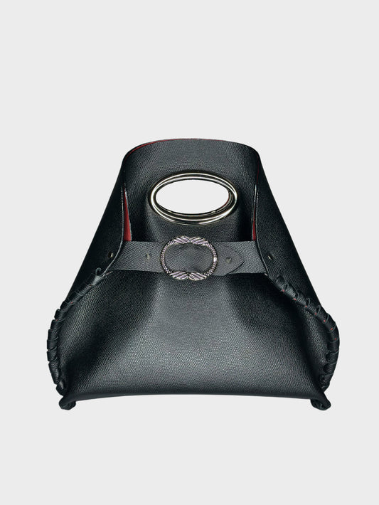 Borsa Madeleine nera in pelle Ruj Heritage