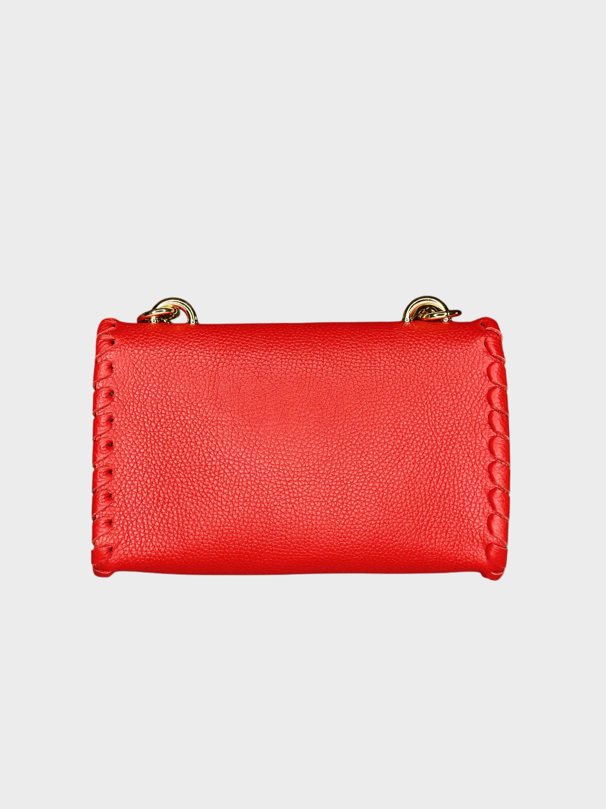 Borsa Mini Shoulder rossa retro Ruj Heritage