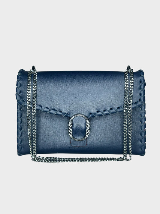 Borsa Shoulder Blu Ruj Heritage