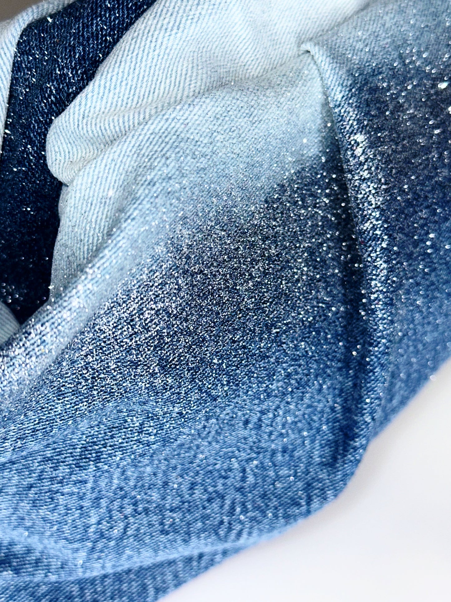 Mini Puffy Bag Denim 3