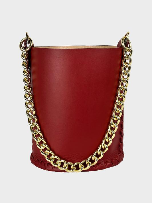 Bucket Bag Burgundy