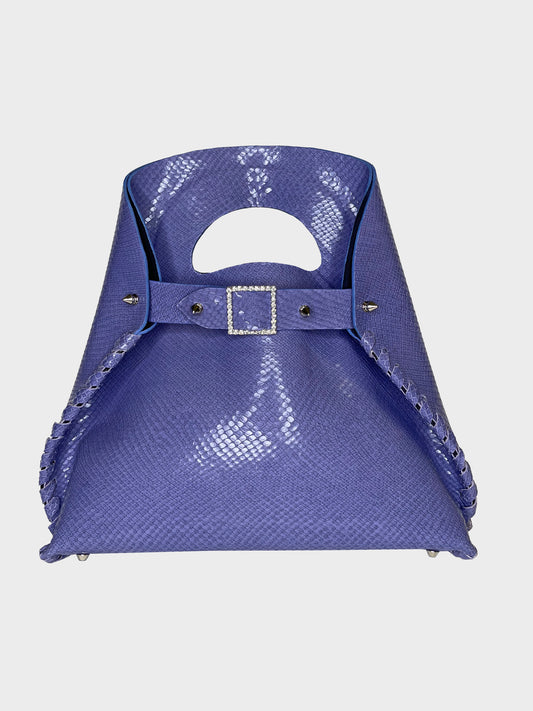 Madeleine Bag Purple Python